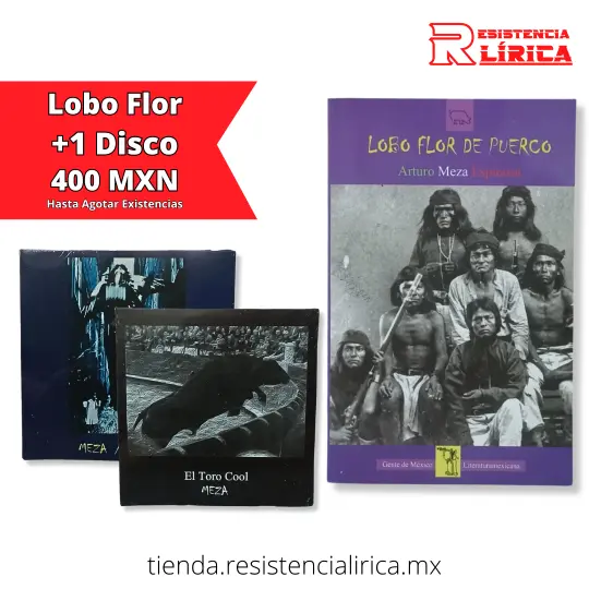 Libro Lobo Flor de Puerco + 1 Disco - Arturo Meza